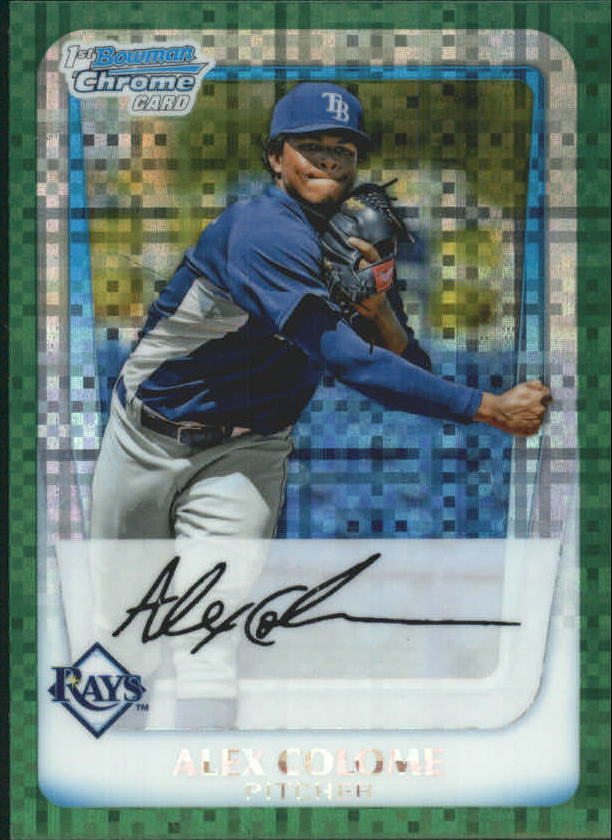 A0151- 2011 Bowman Chrome Prospects Green X-Fractors -You Pick- 15+ FREE US SHIP - Picture 83 of 183