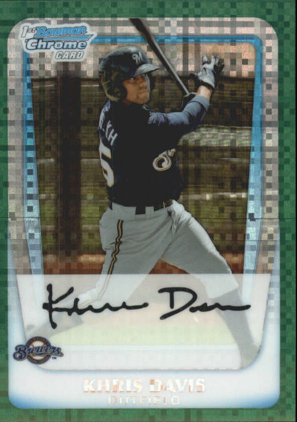 A0151- 2011 Bowman Chrome Prospects Green X-Fractors -You Pick- 15+ FREE US SHIP - Picture 87 of 183