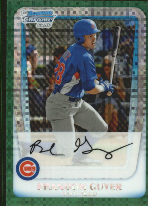 A0151- 2011 Bowman Chrome Prospects Green X-Fractors -You Pick- 15+ FREE US SHIP - Picture 95 of 183