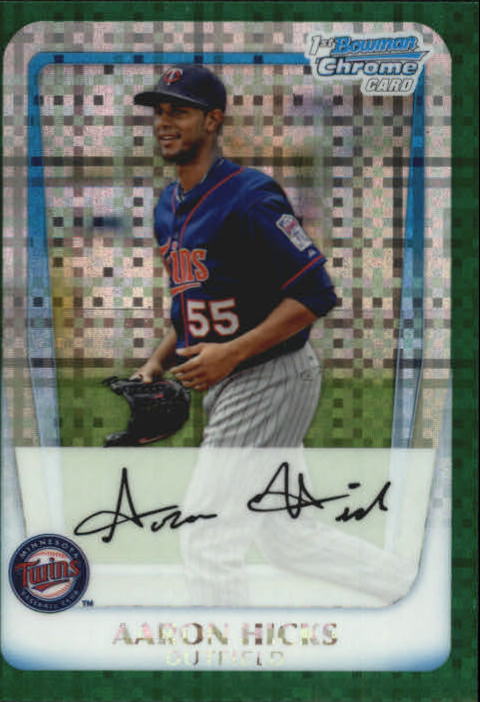 A0151- 2011 Bowman Chrome Prospects Green X-Fractors -You Pick- 15+ FREE US SHIP - Picture 101 of 183