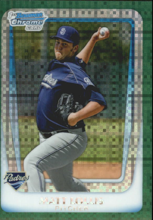 A0151- 2011 Bowman Chrome Prospects Green X-Fractors -You Pick- 15+ FREE US SHIP - Picture 108 of 183