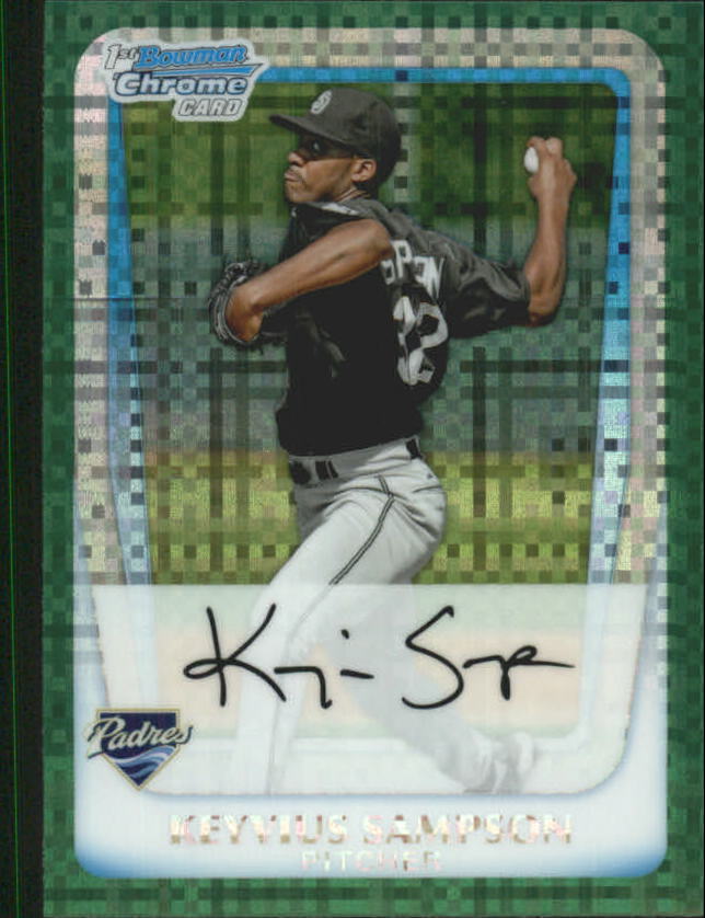 A0151- 2011 Bowman Chrome Prospects Green X-Fractors -You Pick- 15+ FREE US SHIP - Picture 116 of 183