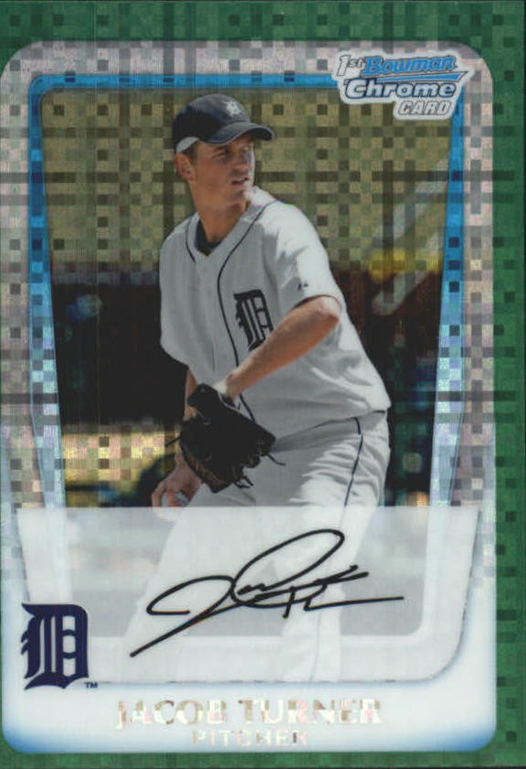A0151- 2011 Bowman Chrome Prospects Green X-Fractors -You Pick- 15+ FREE US SHIP - Picture 122 of 183