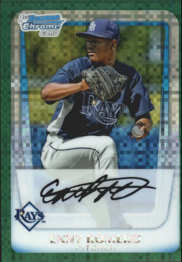 A0151- 2011 Bowman Chrome Prospects Green X-Fractors -You Pick- 15+ FREE US SHIP - Picture 130 of 183