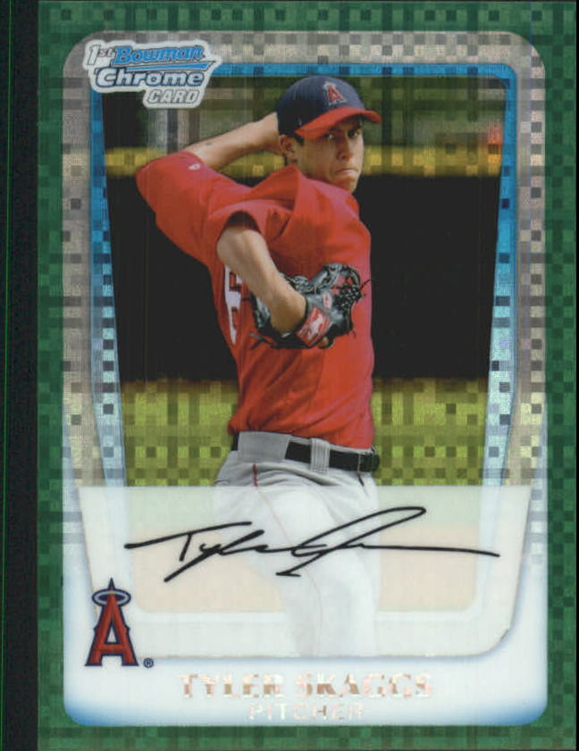 A0151- 2011 Bowman Chrome Prospects Green X-Fractors -You Pick- 15+ FREE US SHIP - Picture 134 of 183