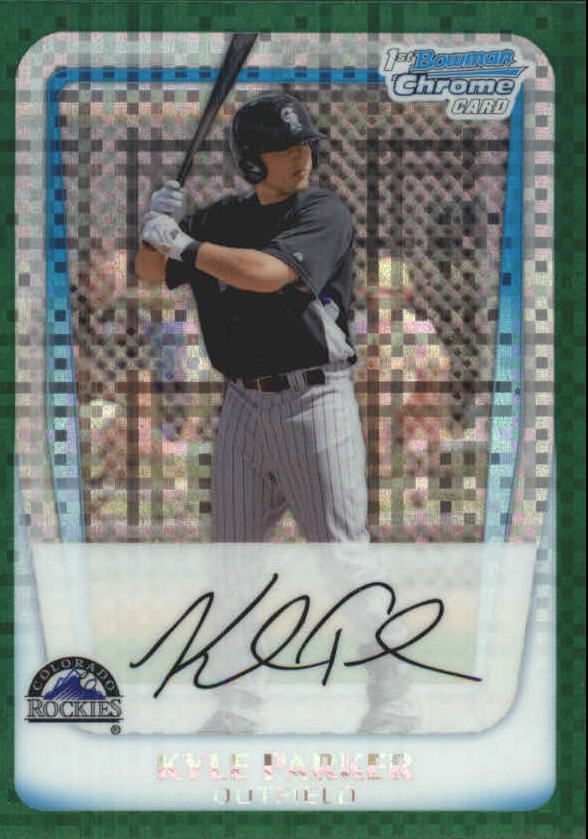 A0151- 2011 Bowman Chrome Prospects Green X-Fractors -You Pick- 15+ FREE US SHIP - Picture 140 of 183