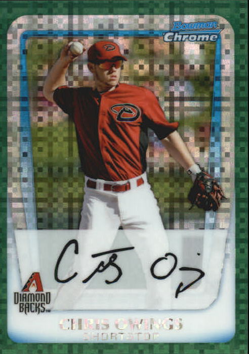 A0151- 2011 Bowman Chrome Prospects Green X-Fractors -You Pick- 15+ FREE US SHIP - Picture 148 of 183