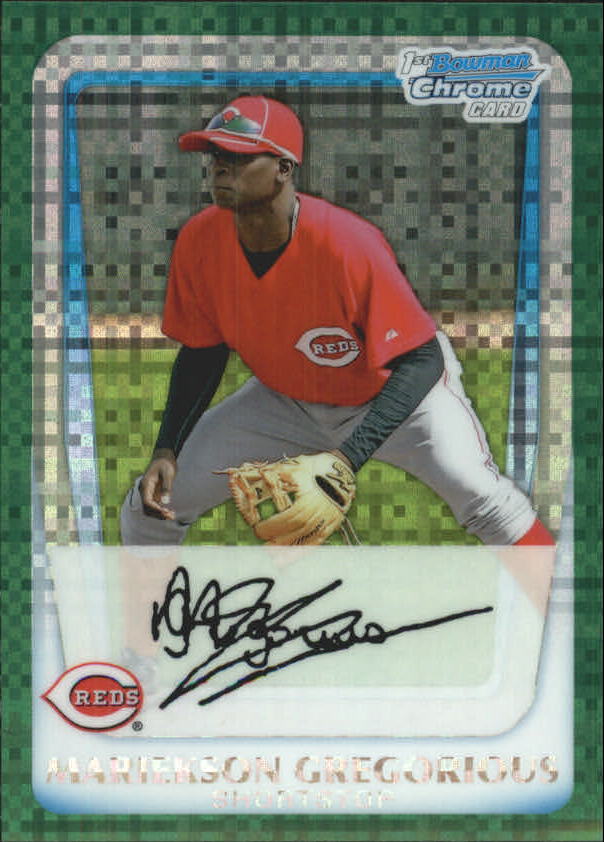 A0151- 2011 Bowman Chrome Prospects Green X-Fractors -You Pick- 15+ FREE US SHIP - Picture 160 of 183