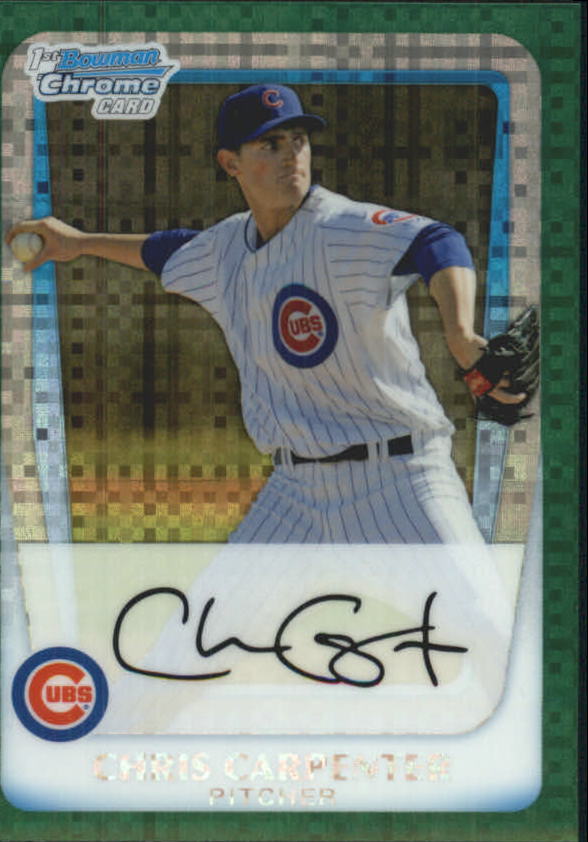 A0151- 2011 Bowman Chrome Prospects Green X-Fractors -You Pick- 15+ FREE US SHIP - Picture 166 of 183