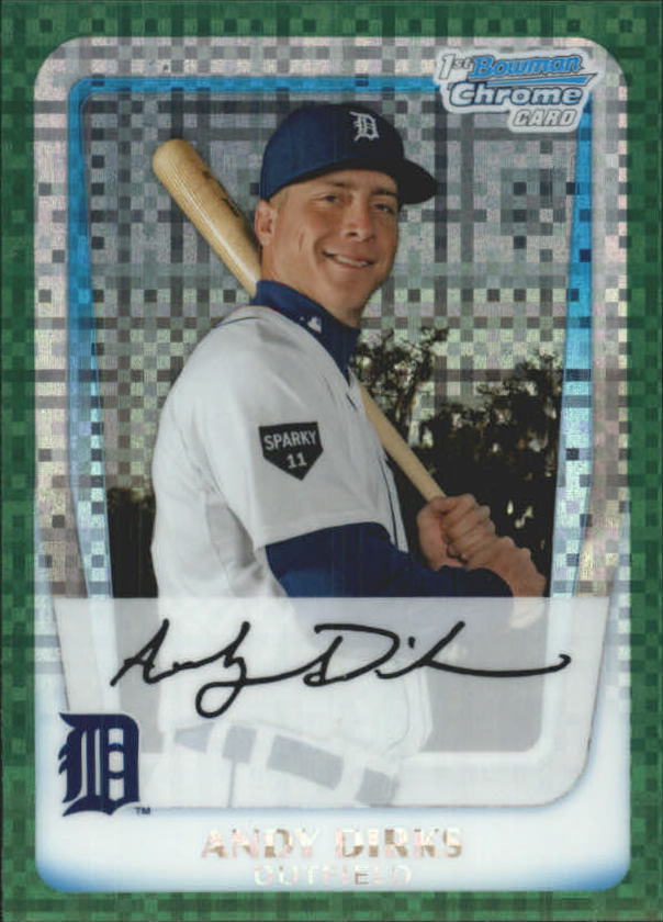 A0151- 2011 Bowman Chrome Prospects Green X-Fractors -You Pick- 15+ FREE US SHIP - Picture 174 of 183
