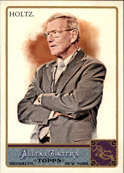 2011 Topps Allen and Ginter Glossy #3 Lou Holtz