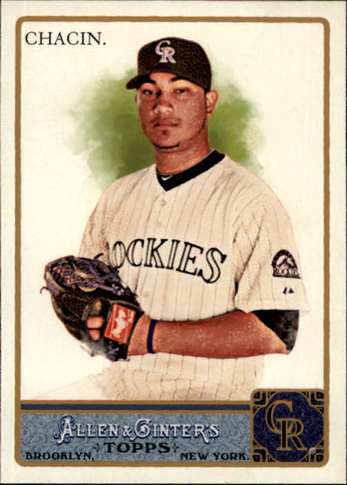 2011 Topps Allen and Ginter Glossy #4 Jhoulys Chacin