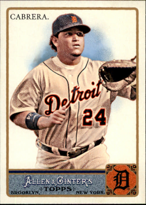 2011 Topps Allen and Ginter Glossy #10 Miguel Cabrera