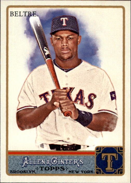 2011 Topps Allen and Ginter Glossy #14 Adrian Beltre
