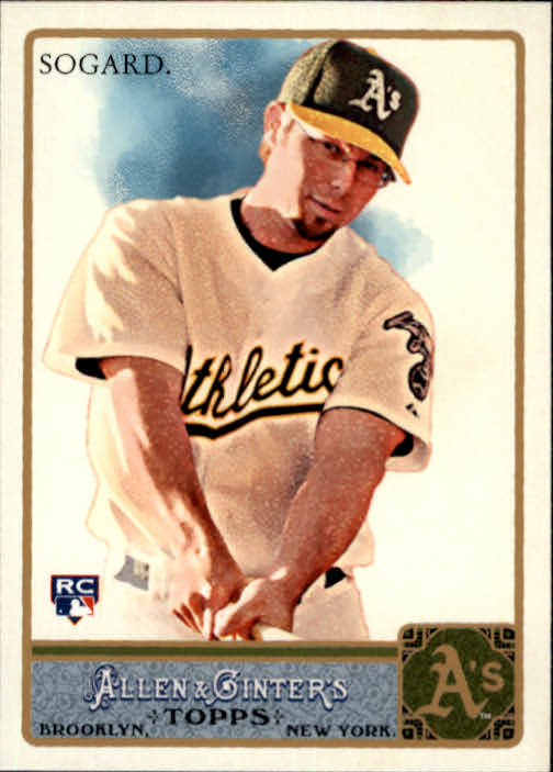 2011 Topps Allen and Ginter Glossy #36 Eric Sogard