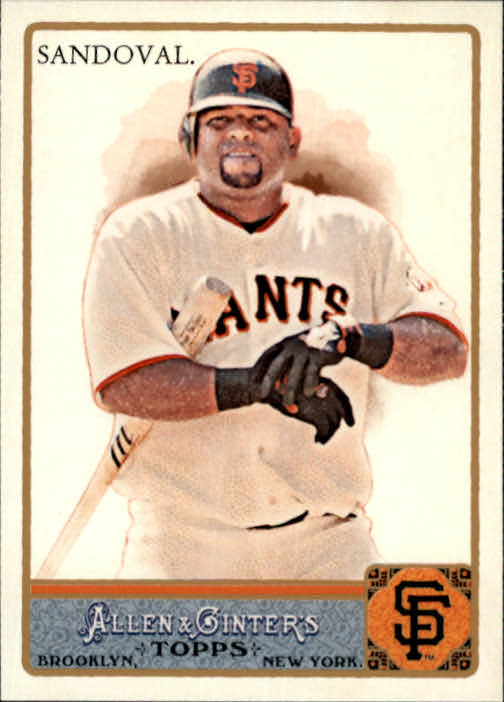 2011 Topps Allen and Ginter Glossy #111 Pablo Sandoval