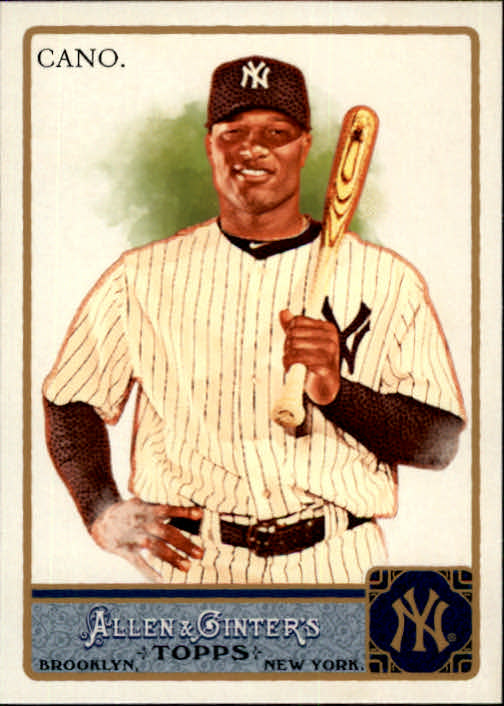 2011 Topps Allen and Ginter Glossy #130 Robinson Cano