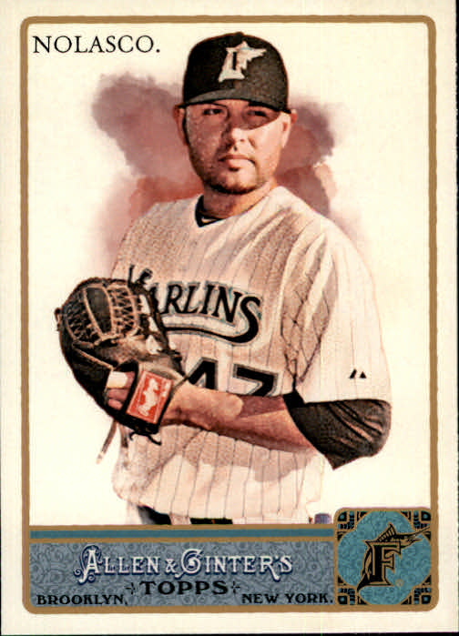 2011 Topps Allen and Ginter Glossy #341 Ricky Nolasco