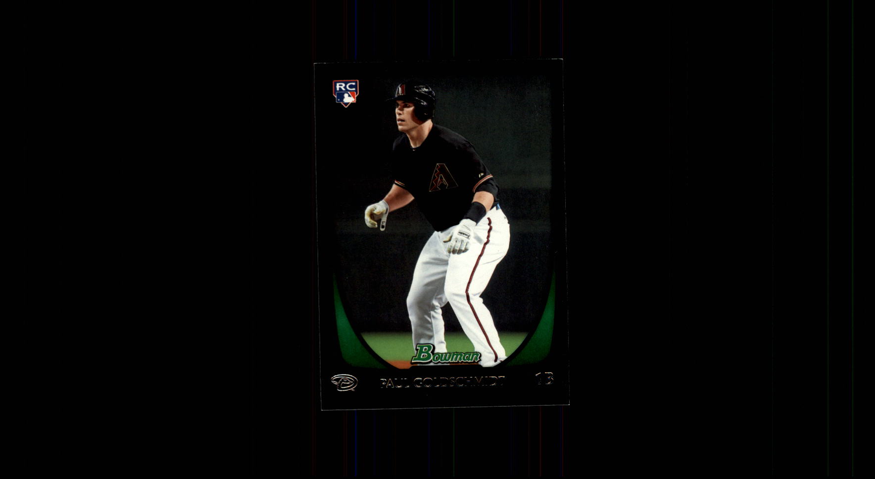 Paul Goldschmidt Refractor 2012 Bowman Chrome #131, Dbacks, Cards, MVP –