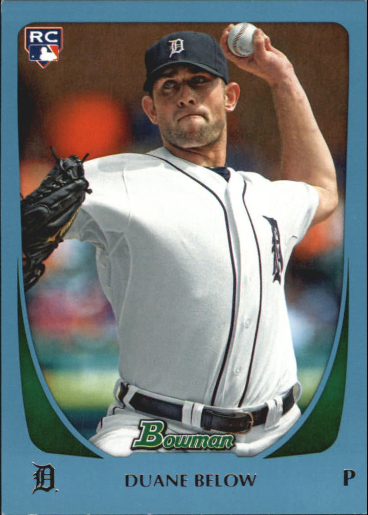 2011 Bowman Draft Blue #57 Duane Below