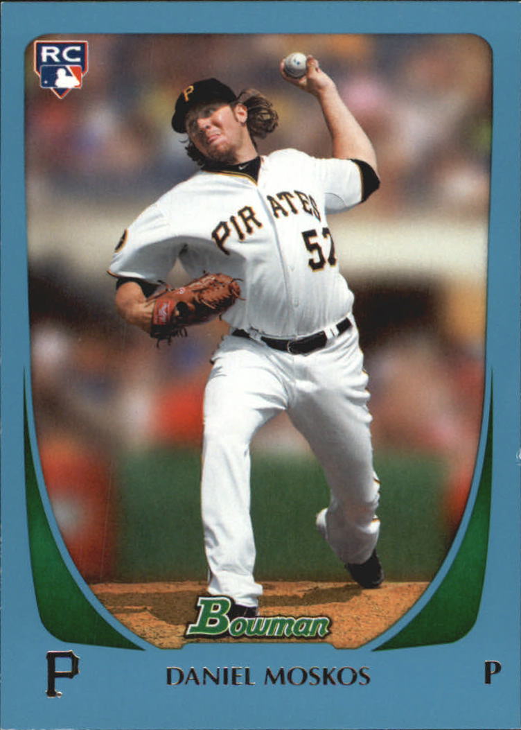 2011 Bowman Draft Blue #64 Daniel Moskos