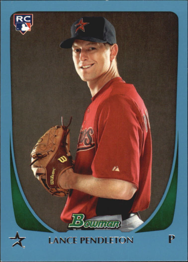 2011 Bowman Draft Blue #68 Lance Pendleton