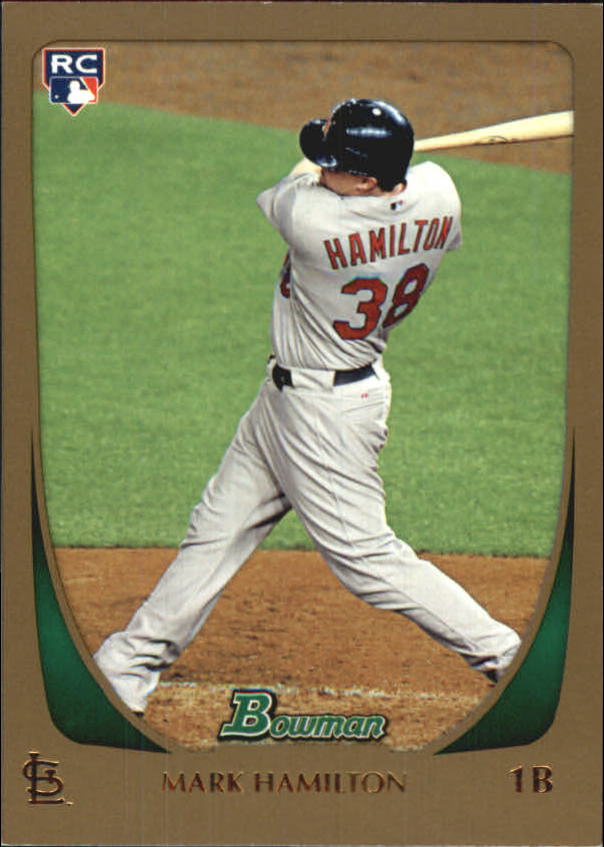 2011 Bowman Draft Gold #44 Mark Hamilton