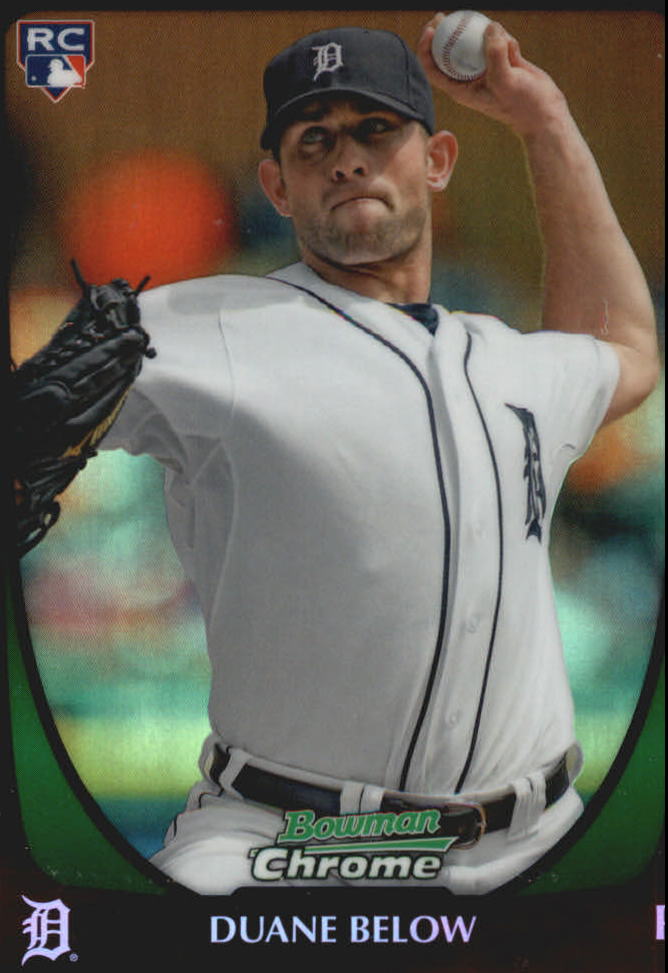2011 Bowman Chrome Draft Refractors #57 Duane Below