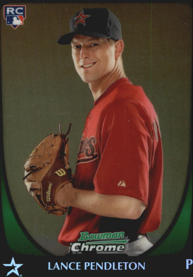 2011 Bowman Chrome Draft Refractors #68 Lance Pendleton