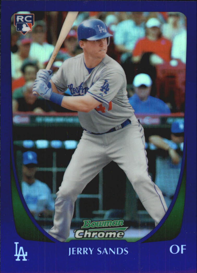 2011 Bowman Chrome Draft Purple Refractors #100 Jerry Sands