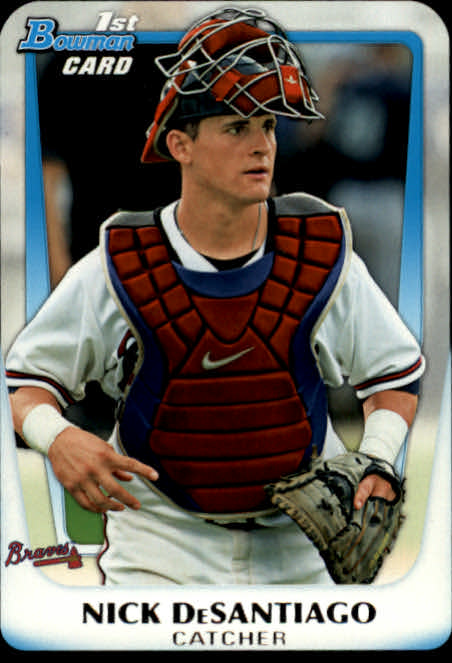 2011 Bowman Chrome Draft Prospects #BDPP42 Nick DeSantiago
