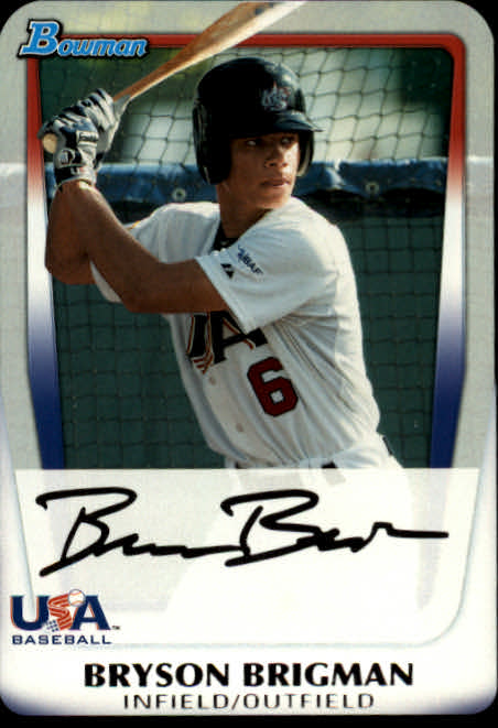 2011 Bowman Chrome Draft Prospects #BDPP93 Bryson Brigman