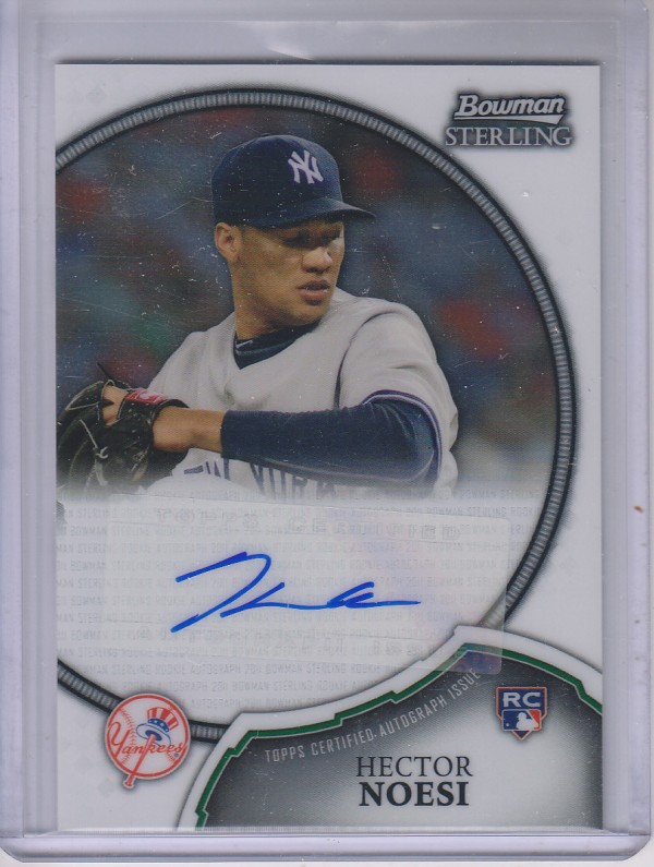 2011 Bowman Sterling Rookie Autographs #2 Hector Noesi
