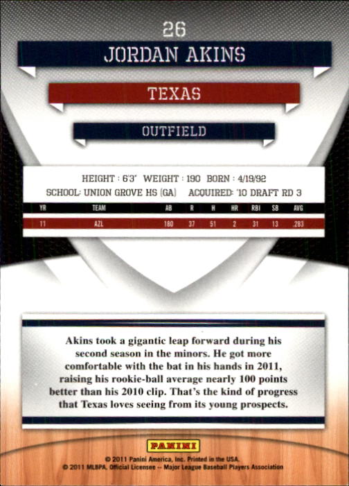 B5459- 2011 Donruss Elite Extra Edition Prospects -You Pick- 15+ FREE US SHIP - Picture 156 of 386