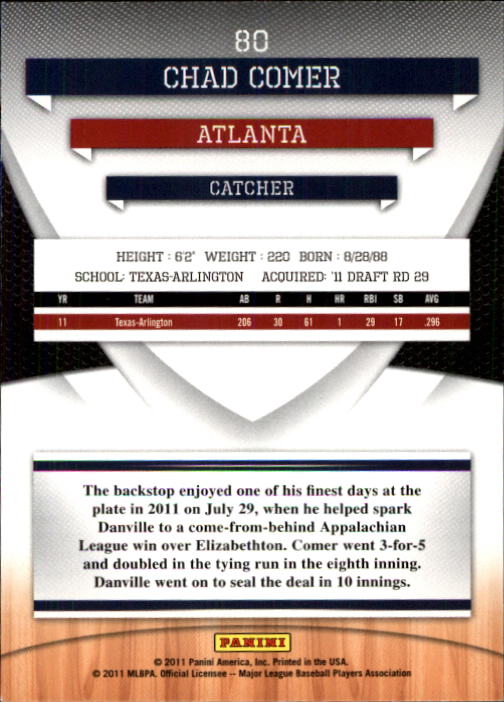 B5459- 2011 Donruss Elite Extra Edition Prospects -You Pick- 15+ FREE US SHIP - Picture 256 of 386