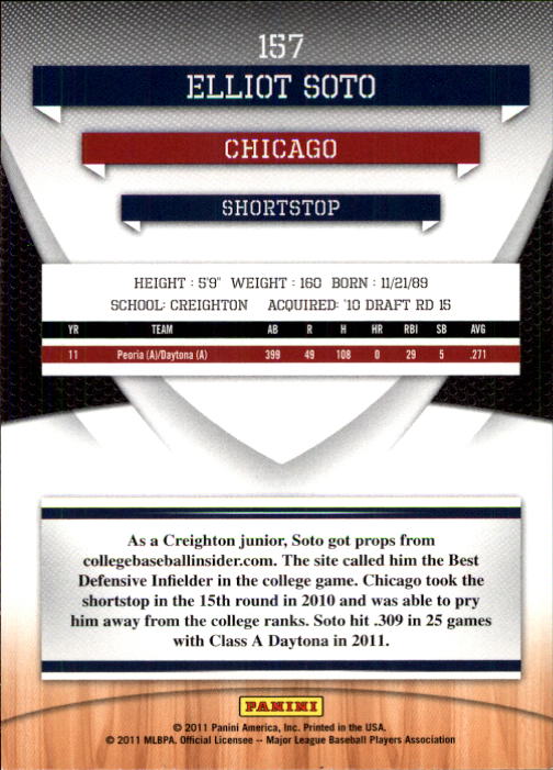 B5459- 2011 Donruss Elite Extra Edition Prospects -You Pick- 15+ FREE US SHIP - Picture 308 of 386