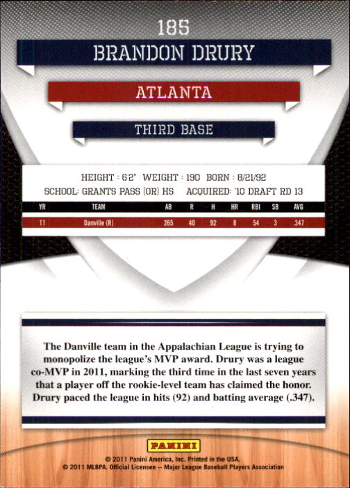 B5459- 2011 Donruss Elite Extra Edition Prospects -You Pick- 15+ FREE US SHIP - Picture 358 of 386