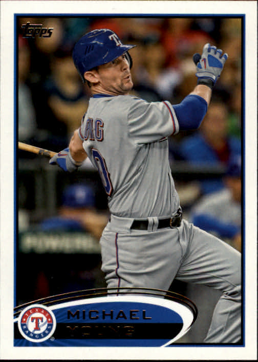 2012 Topps #55 Michael Young