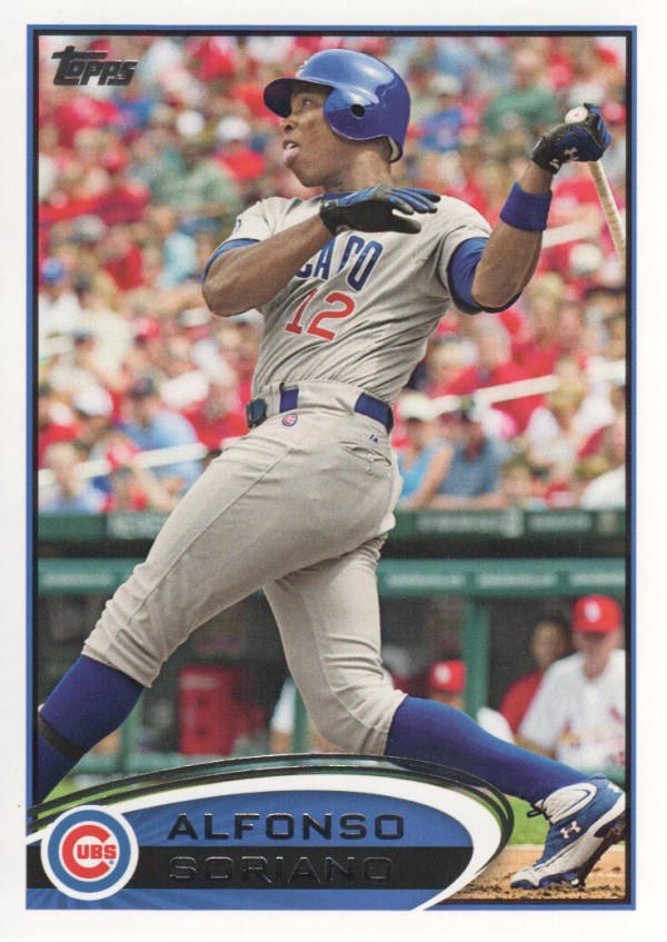 2012 Topps #348 Alfonso Soriano