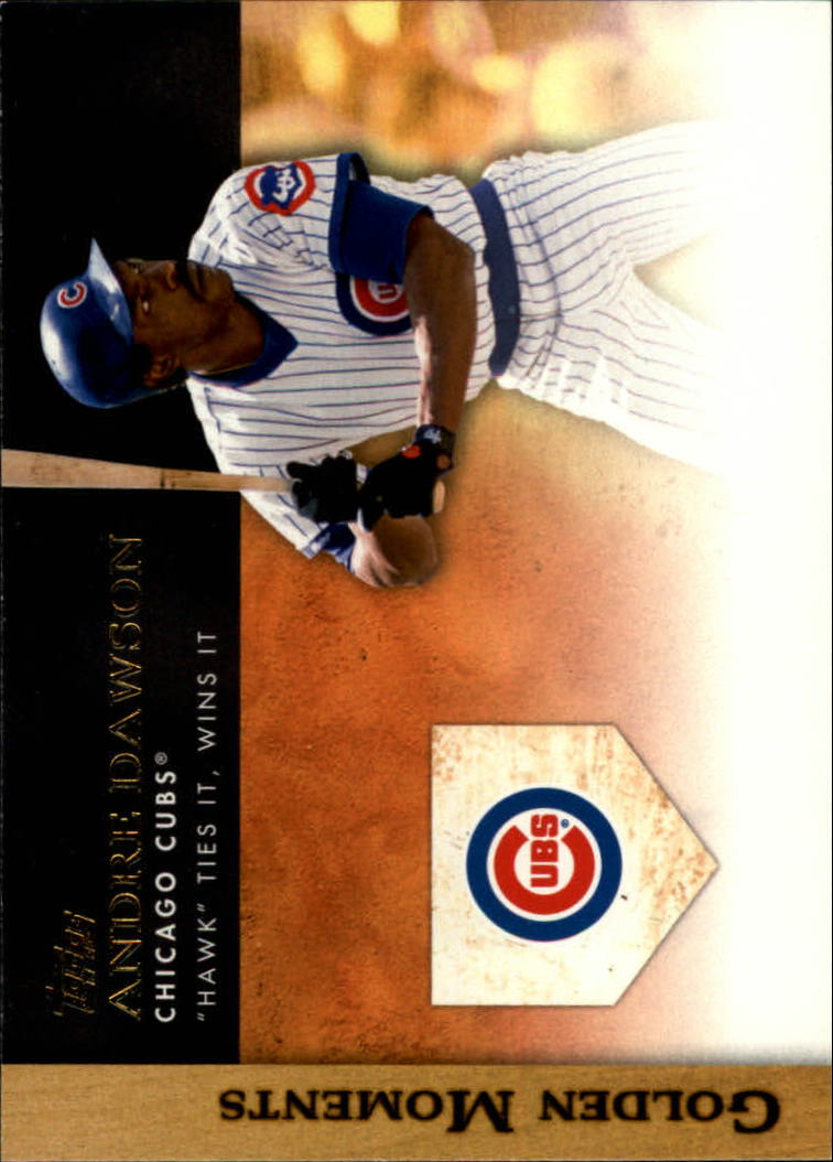 2012 Topps Golden Moments #GM8 Andre Dawson