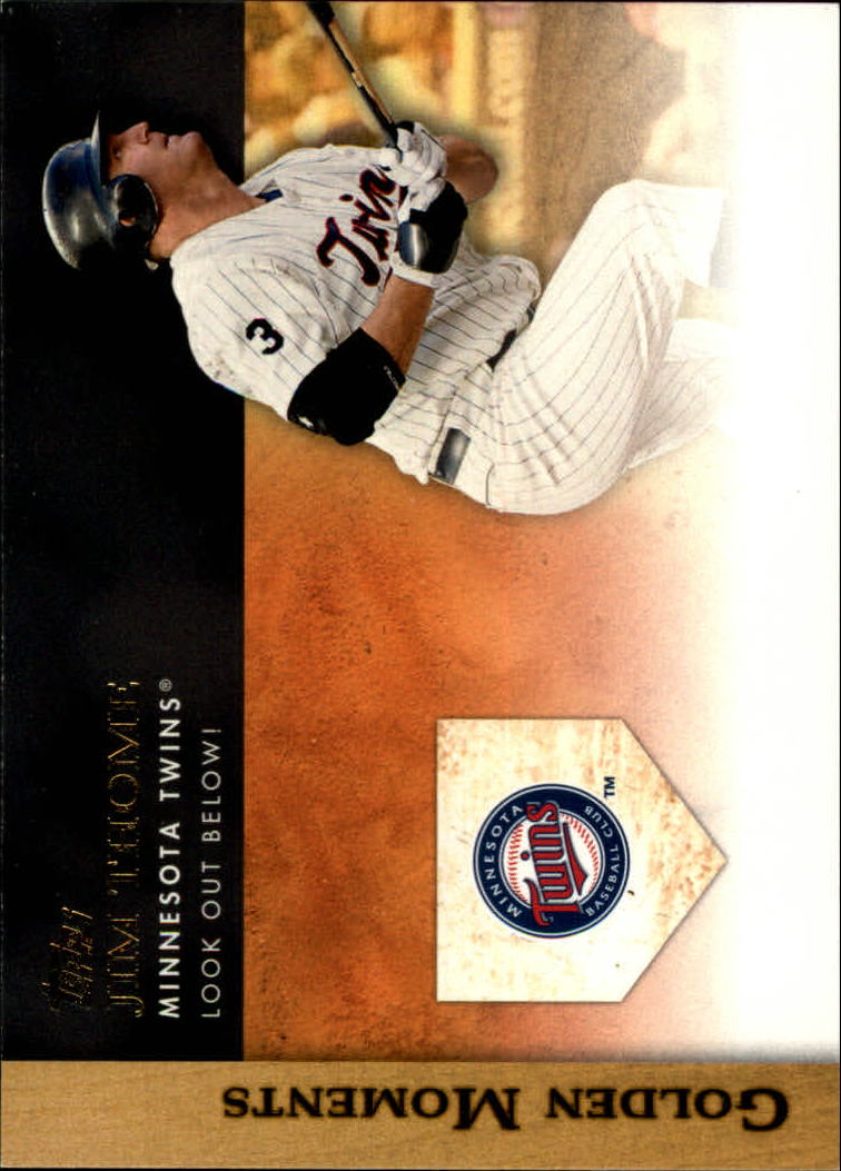 2012 Topps Golden Moments #GM44 Jim Thome