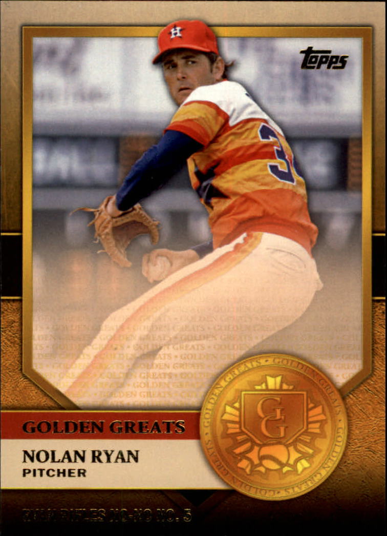 2012 Topps Golden Greats #GG7 Nolan Ryan