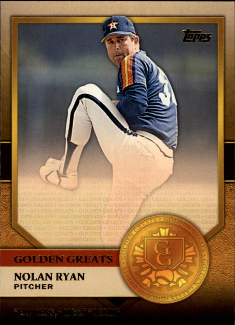 2012 Topps Golden Greats #GG8 Nolan Ryan