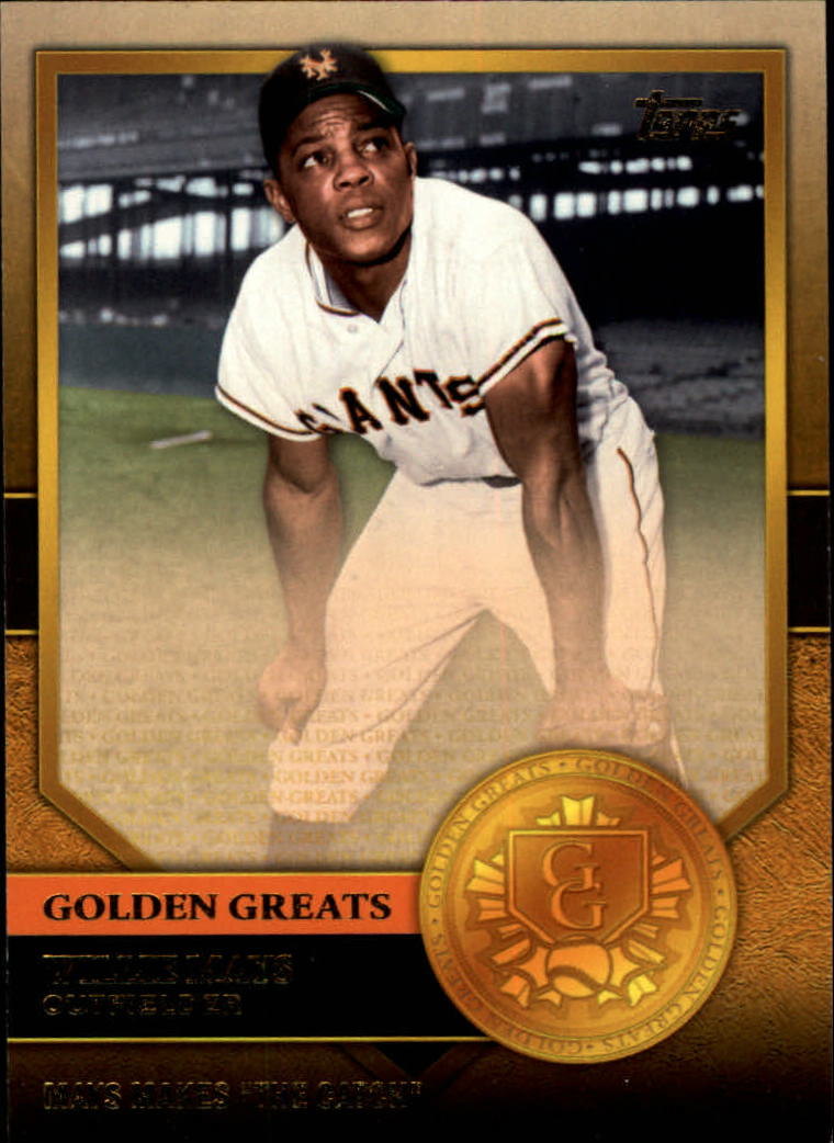 2012 Topps Golden Greats #GG11 Willie Mays