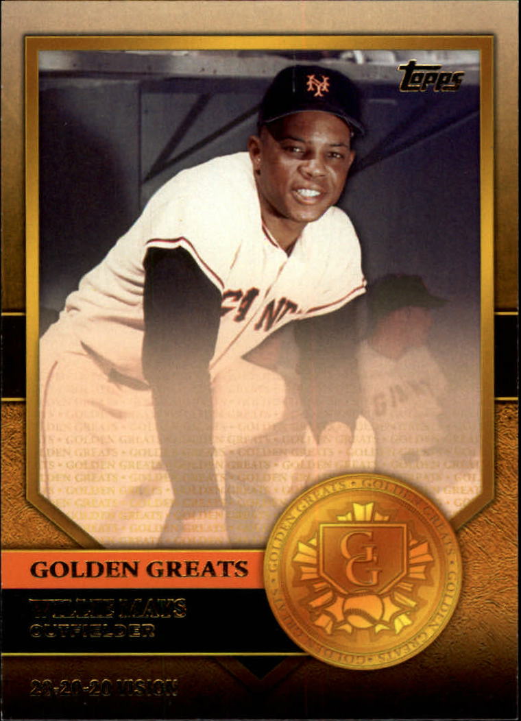 2012 Topps Golden Greats #GG12 Willie Mays