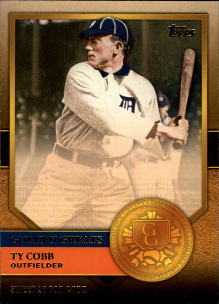 2012 Topps Golden Greats #GG17 Ty Cobb