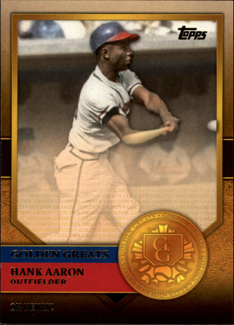 2012 Topps Golden Greats #GG53 Hank Aaron