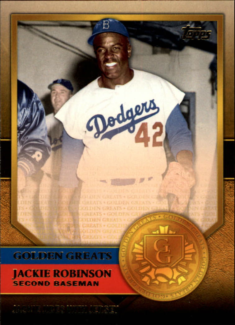 2012 Topps Golden Greats #GG61 Jackie Robinson