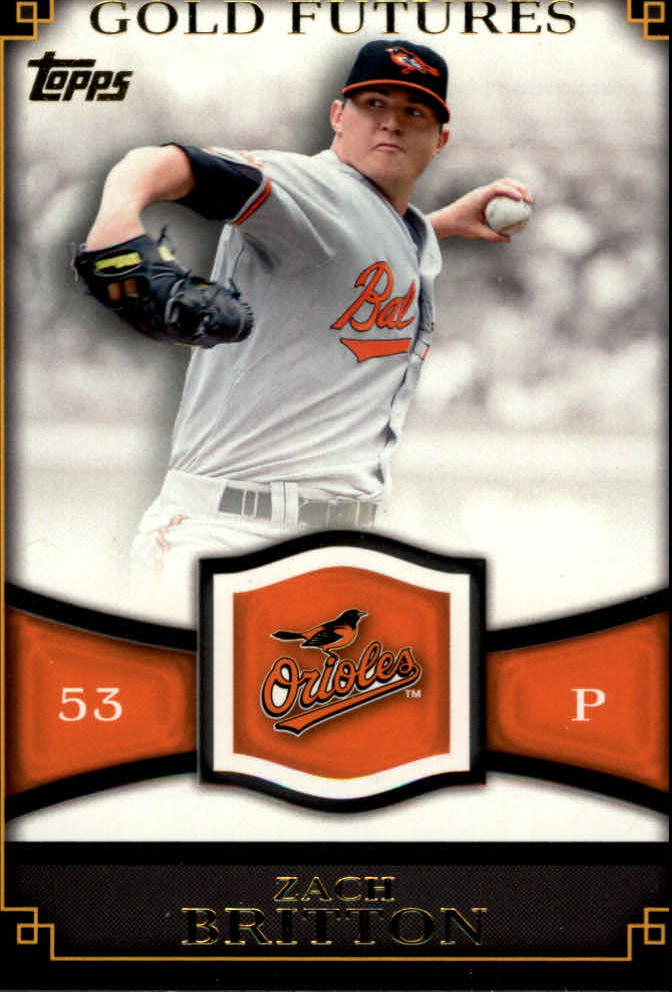 2012 Topps Baseball Gold Futures Insert Singles - You Choose