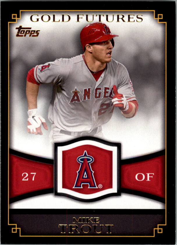 2012 Topps Gold Futures #GF16 Mike Trout
